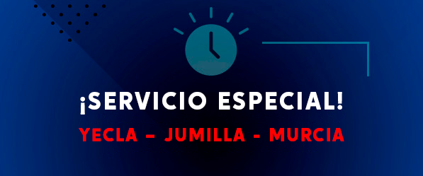 Servicio Especial Línea YECLA – JUMILLA – MURCIA